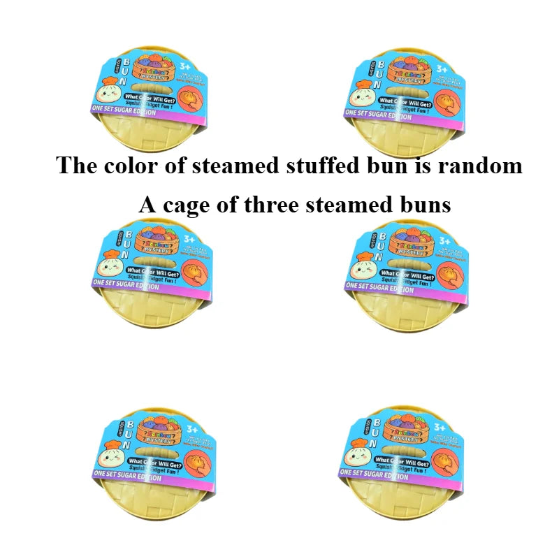Steamed Bun Squishy Toy