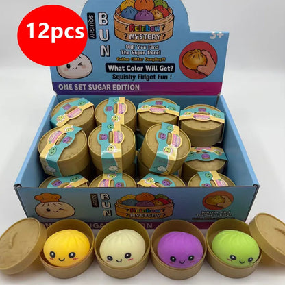 Glitter Dumpling Squishy Set