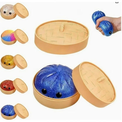 Glitter Dumpling Squishy Set