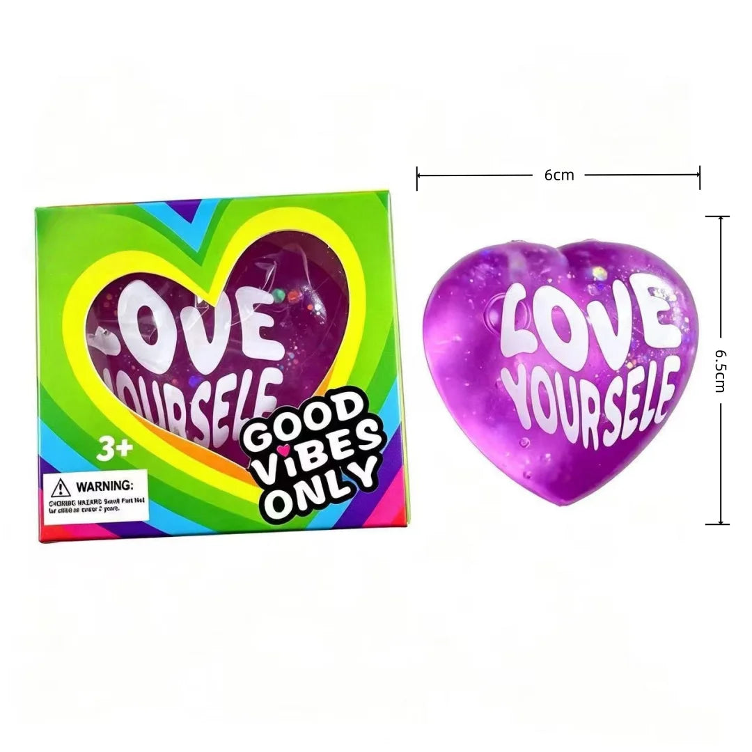 Heart-Shaped Squishy Toy