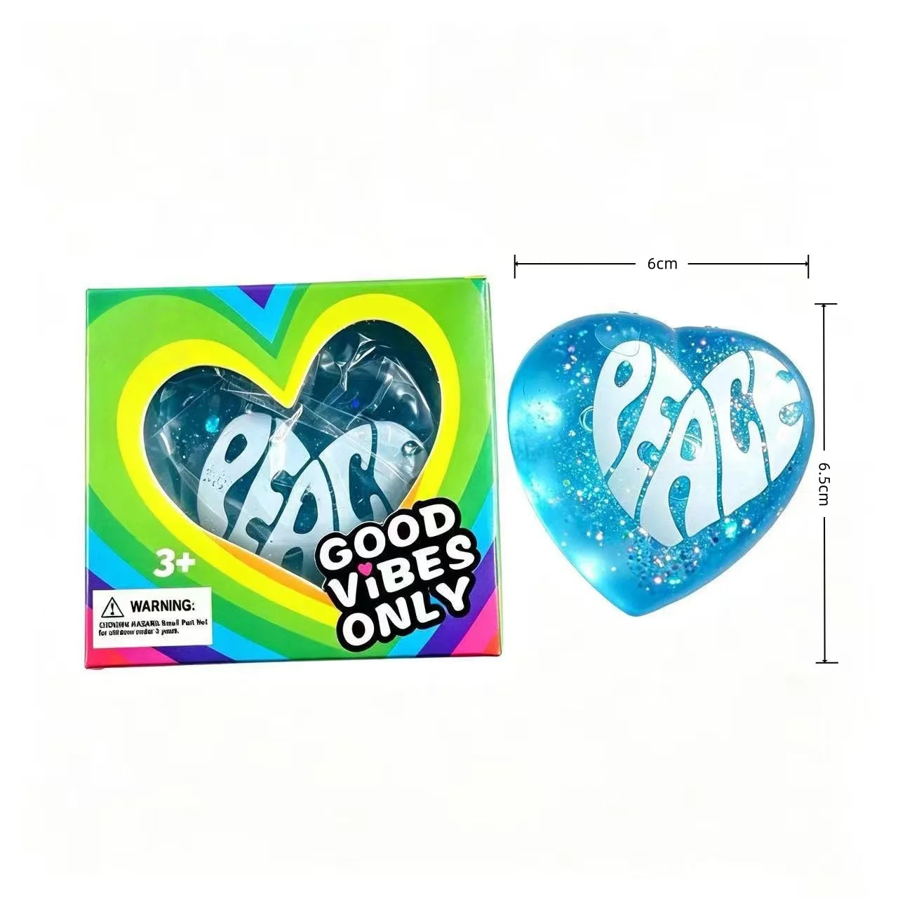 Heart-Shaped Squishy Toy
