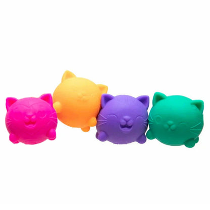 Mini Cat Squishy Toy Set