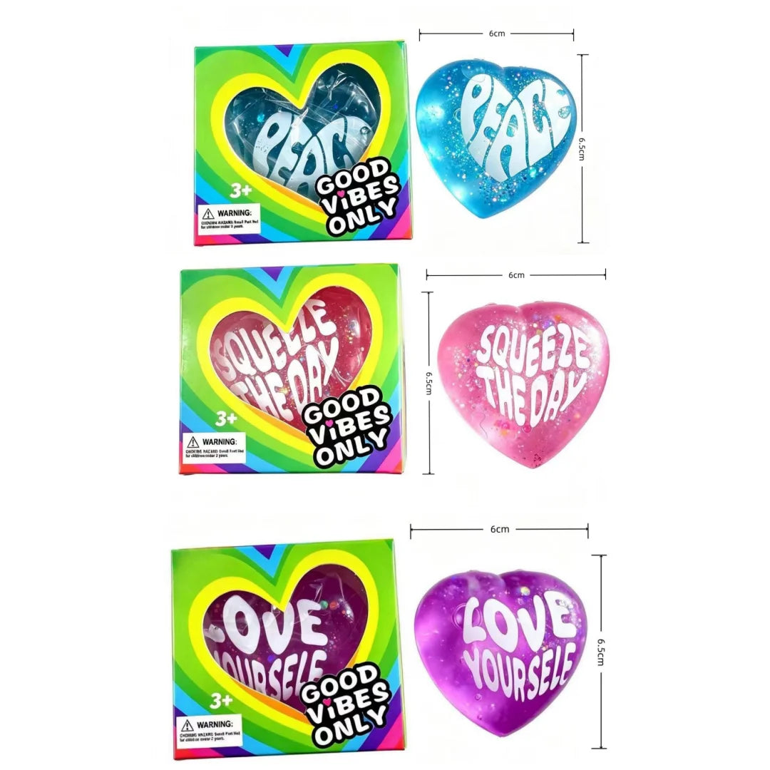 Heart-Shaped Squishy Toy
