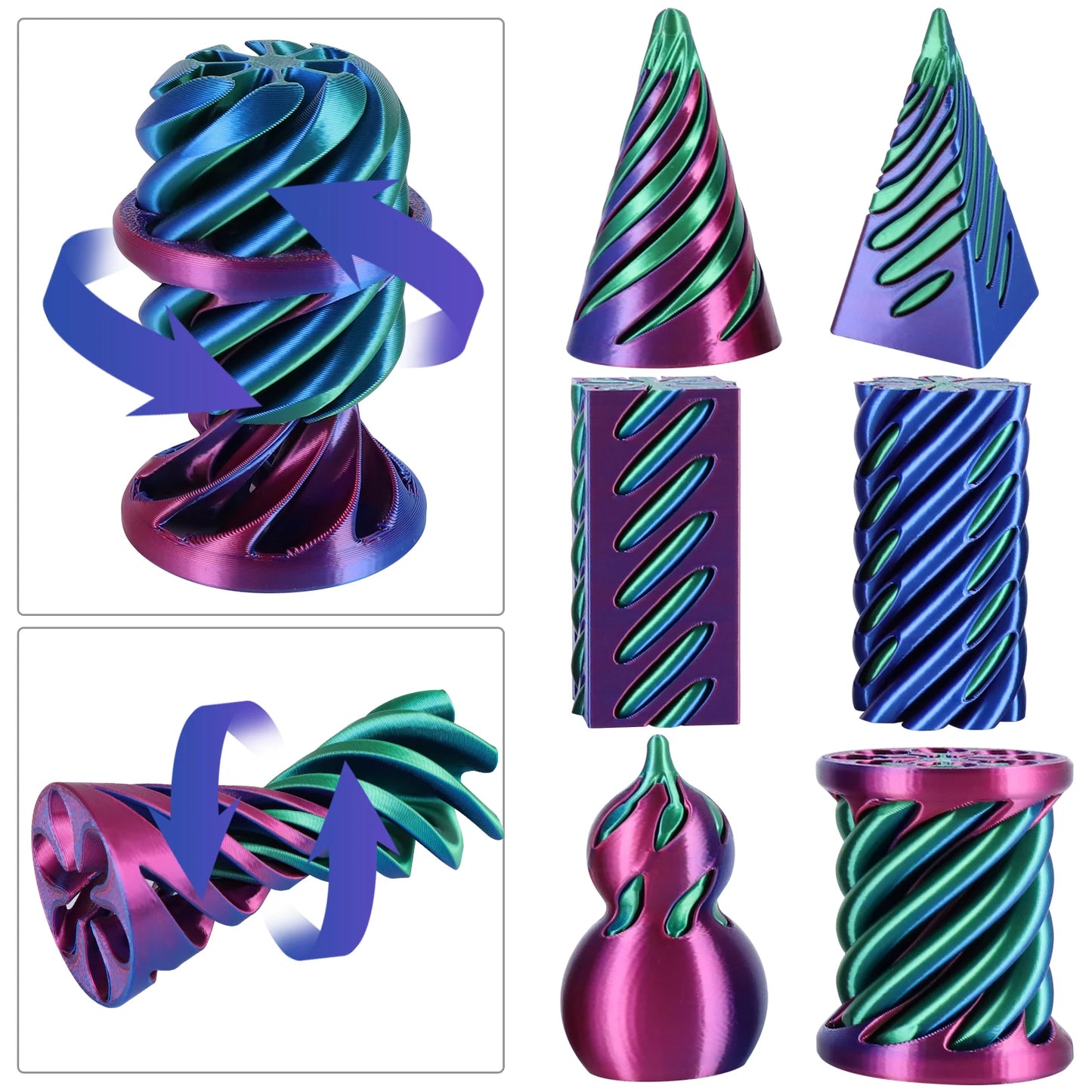 Spiral Cone Fidget Toy
