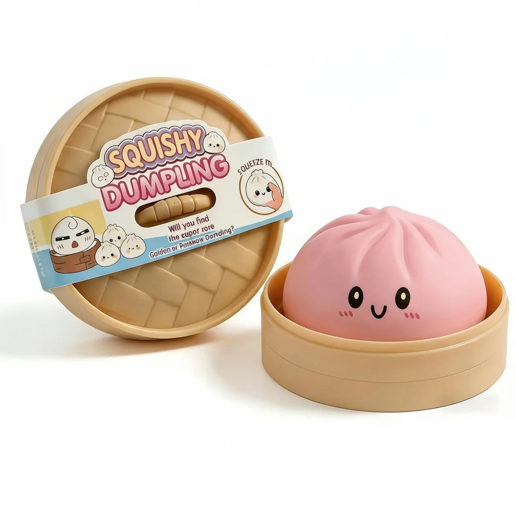 Glitter Dumpling Squishy Set