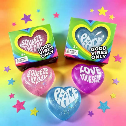 Heart-Shaped Squishy Toy