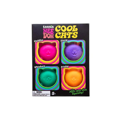 Mini Cat Squishy Toy Set