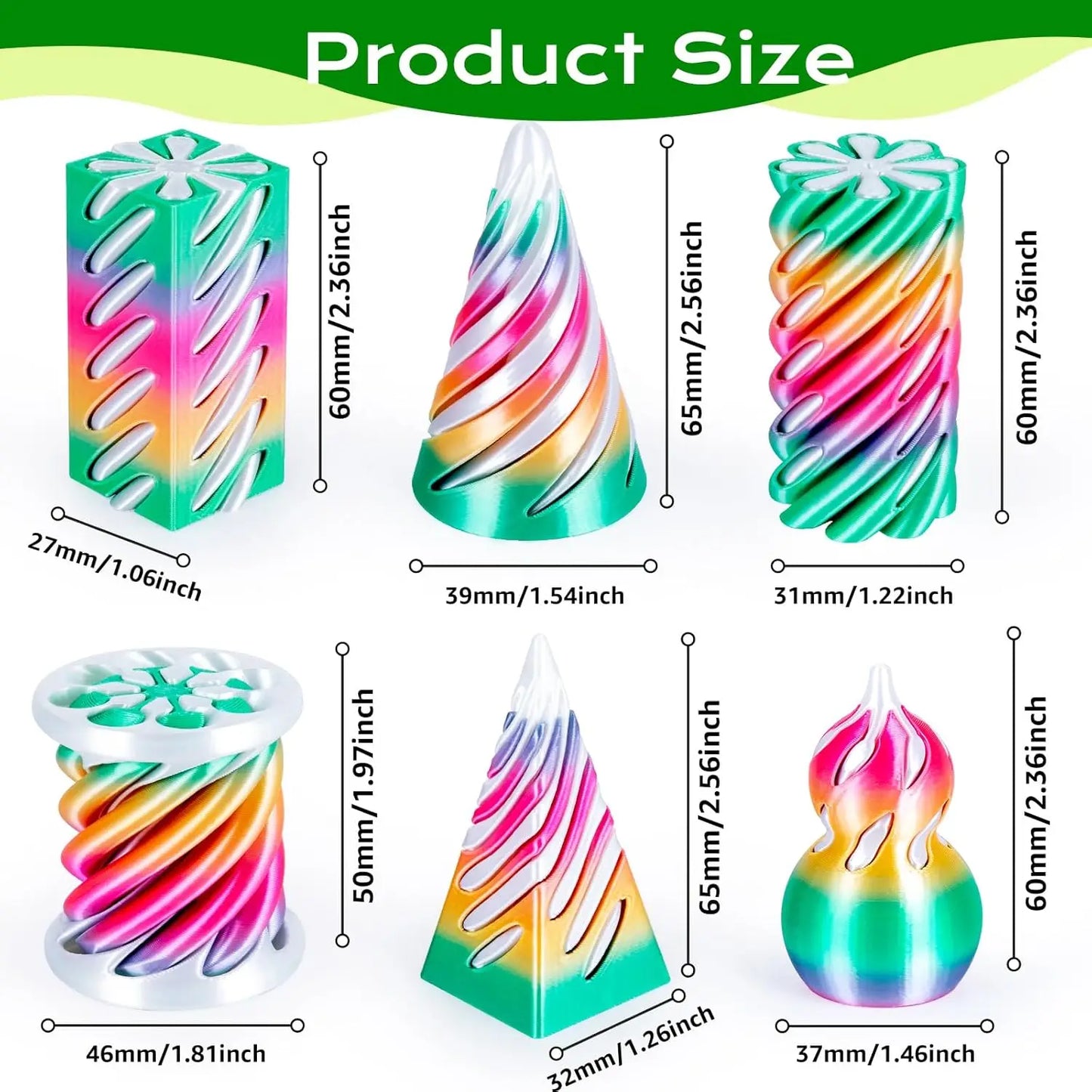 Spiral Cone Fidget Toy