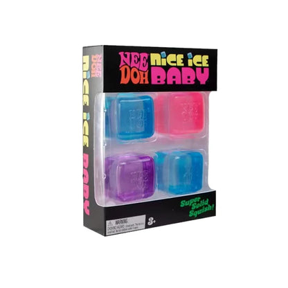 Mini Ice Cube Squishy Toy Set