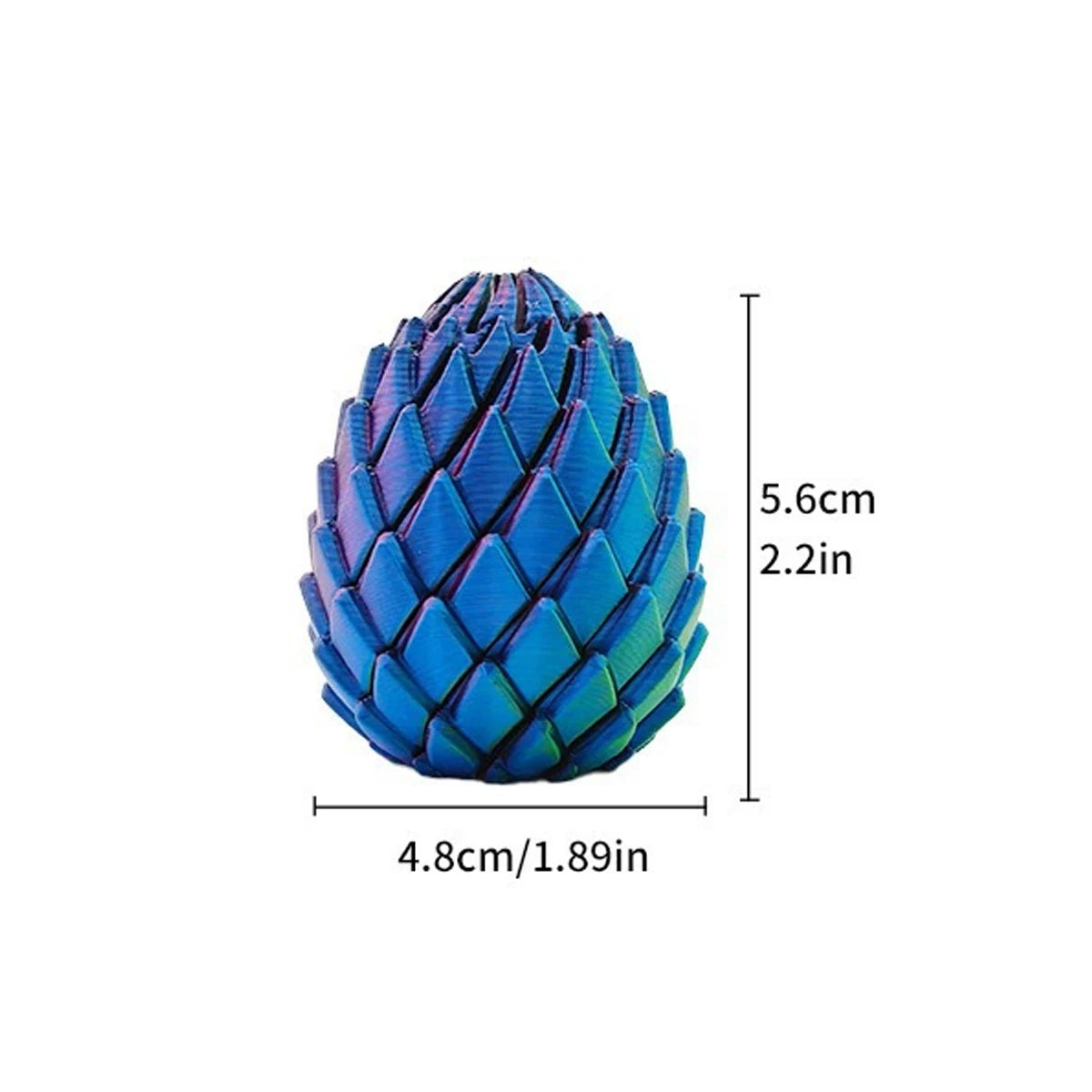 3D Printed Dragon Egg Fidget Toy