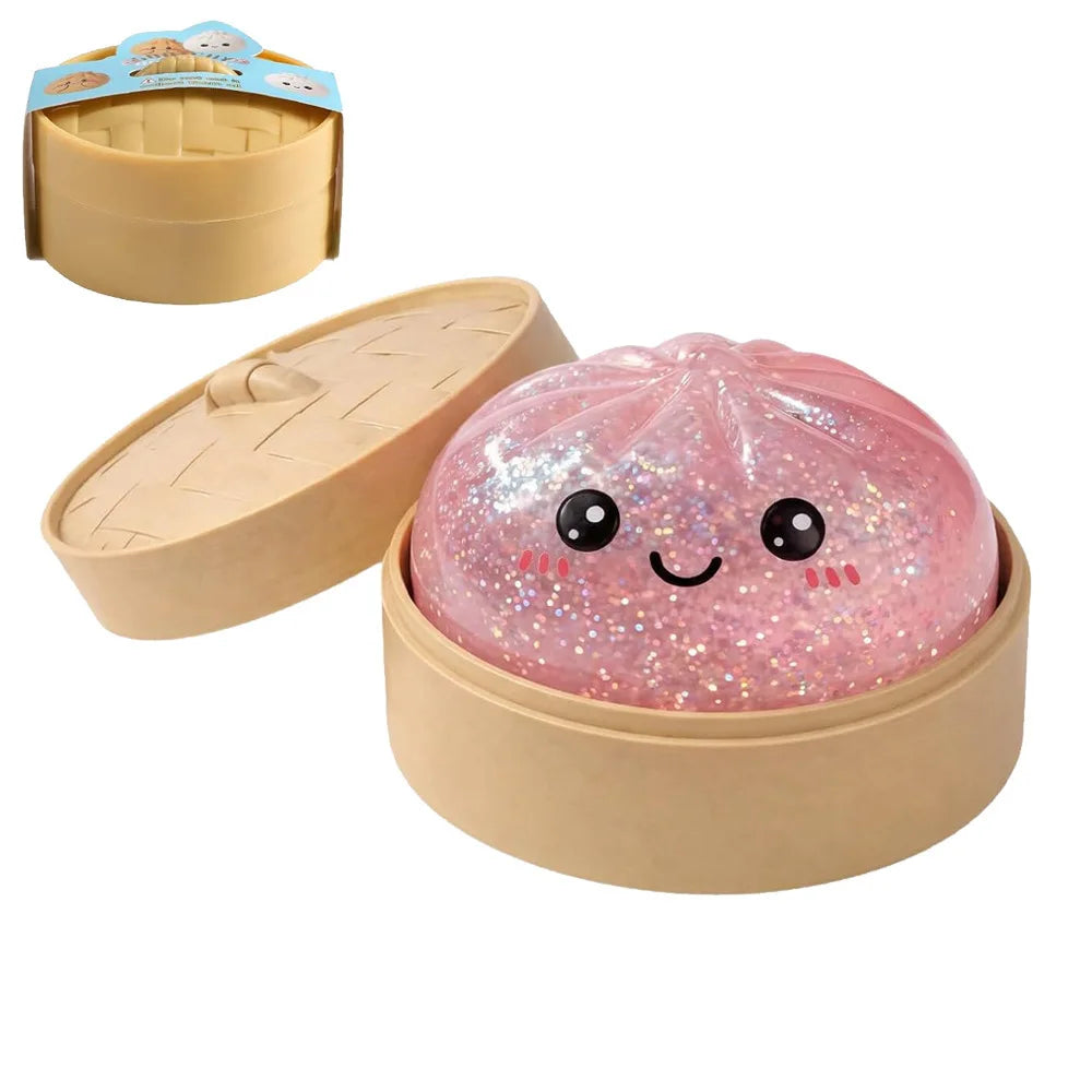 Glitter Dumpling Squishy Set