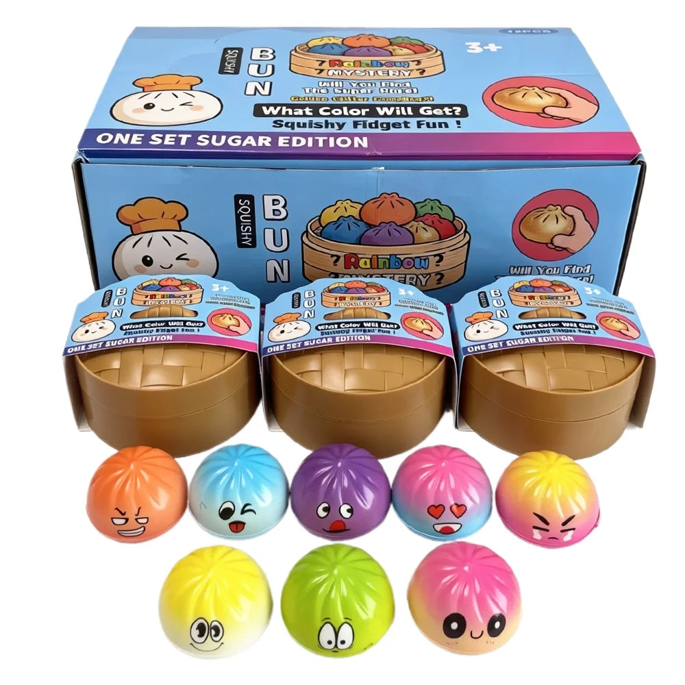 Steamed Bun Squishy Toy