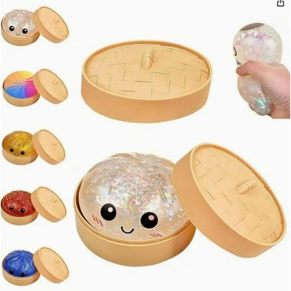 Glitter Dumpling Squishy Set