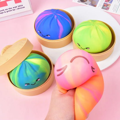 Dumpling Bao Bun Squishy Toy