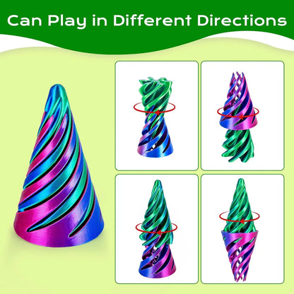 Spiral Cone Fidget Toy