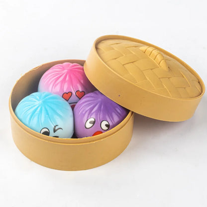 Steamed Bun Squishy Toy