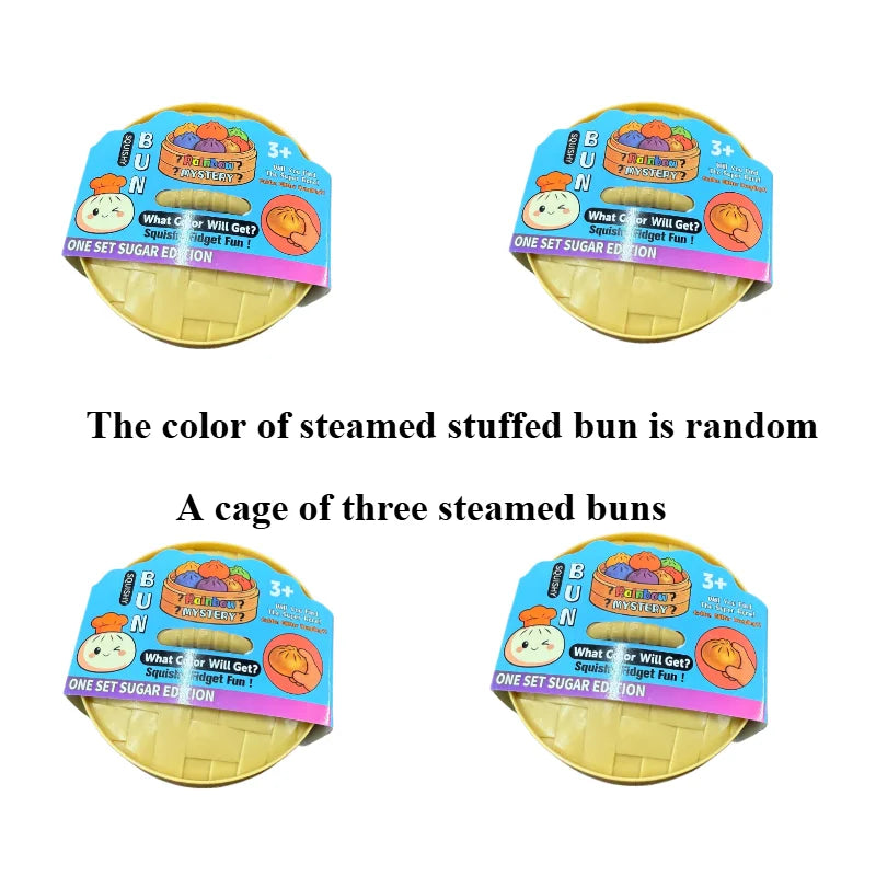 Steamed Bun Squishy Toy