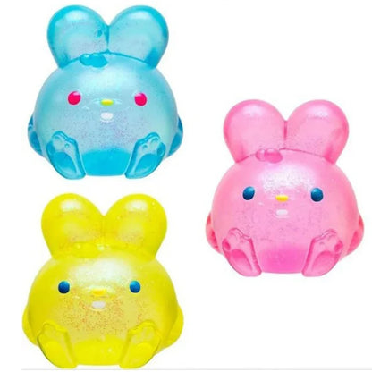 Nee Doh Squishy Rabbit Toy Soft Squishy Bunny