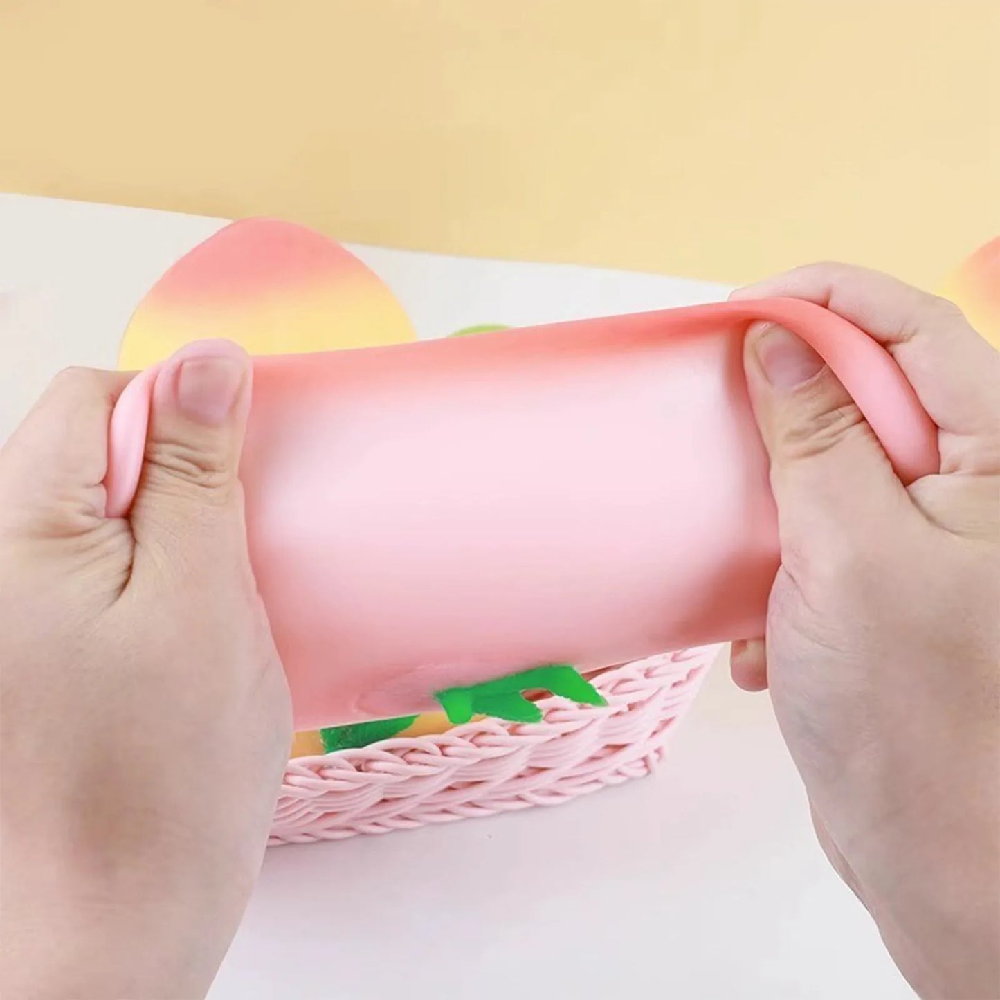 Peach Squishy Toy