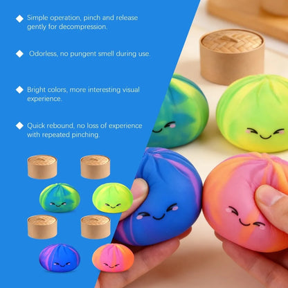 Dumpling Bao Bun Squishy Toy
