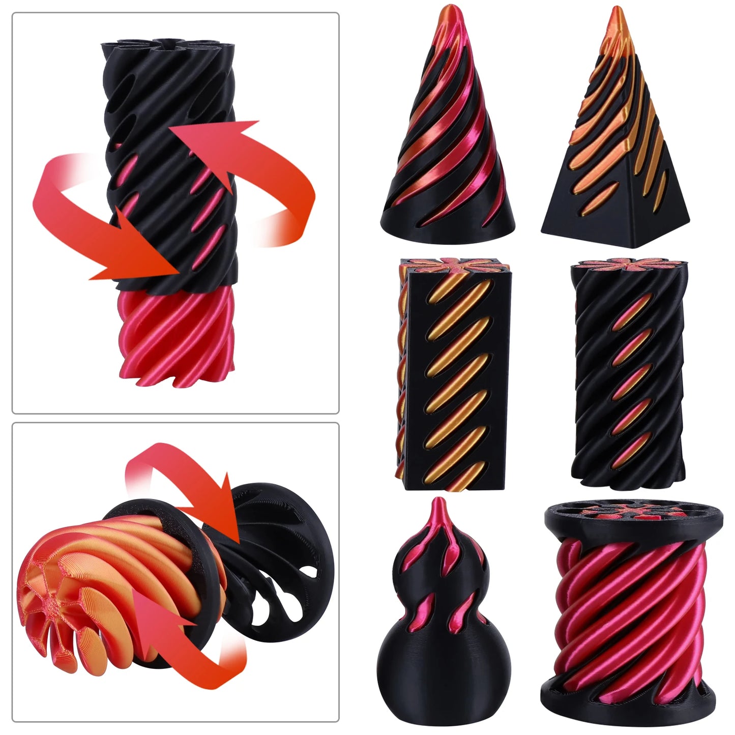 Spiral Cone Fidget Toy